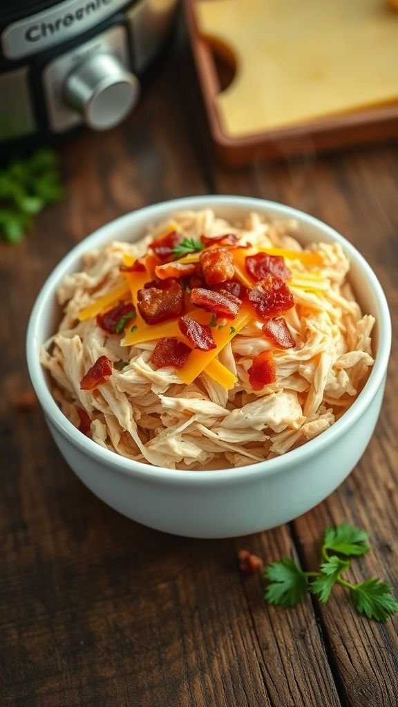 Crockpot Cracked Chicken Recipe: Easy, Creamy, and Irresistible