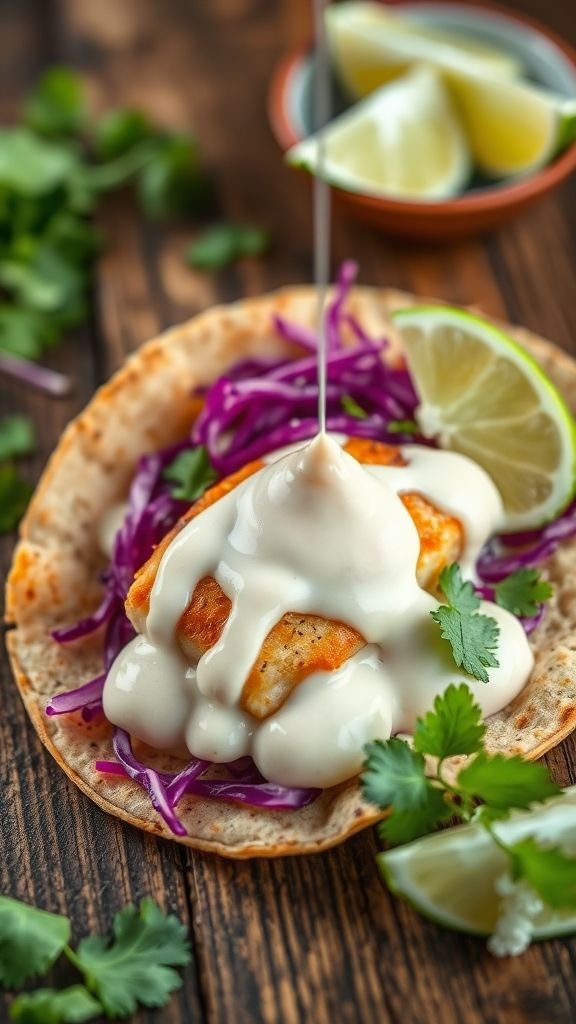 The Best Fish Taco Sauce Recipe (Creamy, Tangy & Perfect Every Time)
