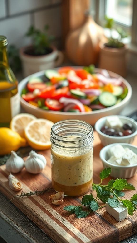 The Best Greek Salad Dressing Recipe – Easy, Fresh & Flavorful