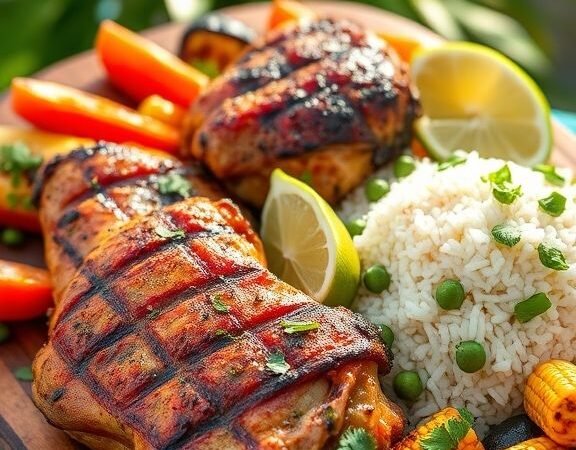 The Ultimate Jerk Chicken Recipe: Bold, Spicy, and Full of Caribbean Flavor