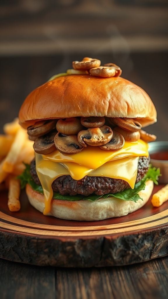 Why You’ll Love This Mushroom Swiss Burger