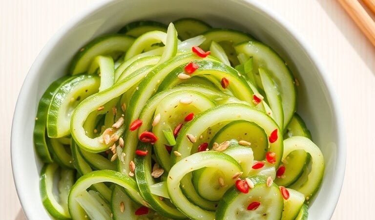 Simple Asian Cucumber Salad: A Refreshing Side Dish You’ll Love