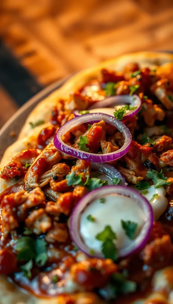 BBQ Chicken Flatbread