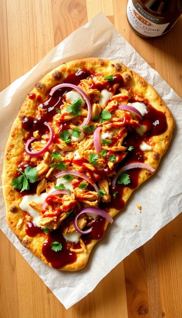 BBQ Chicken Flatbread Pizza
