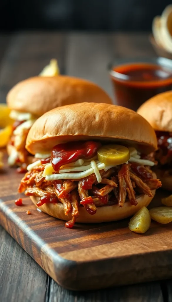 BBQ Chicken Sandwiches