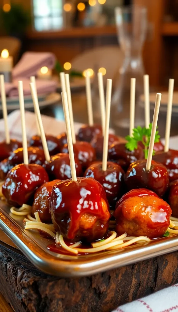 BBQ Meatballs – Sweet and Savory Perfection