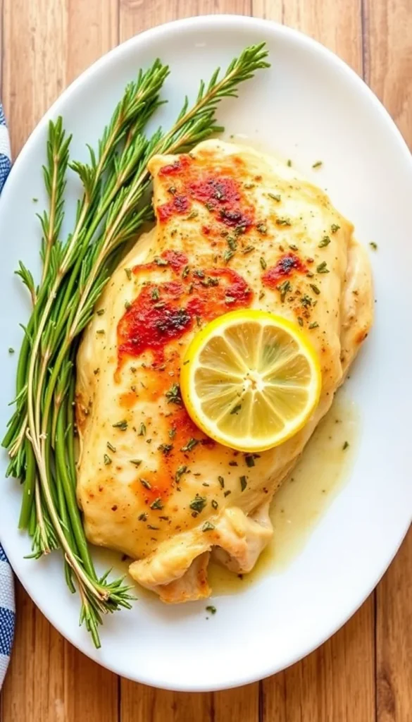 Baked Lemon Herb Chicken