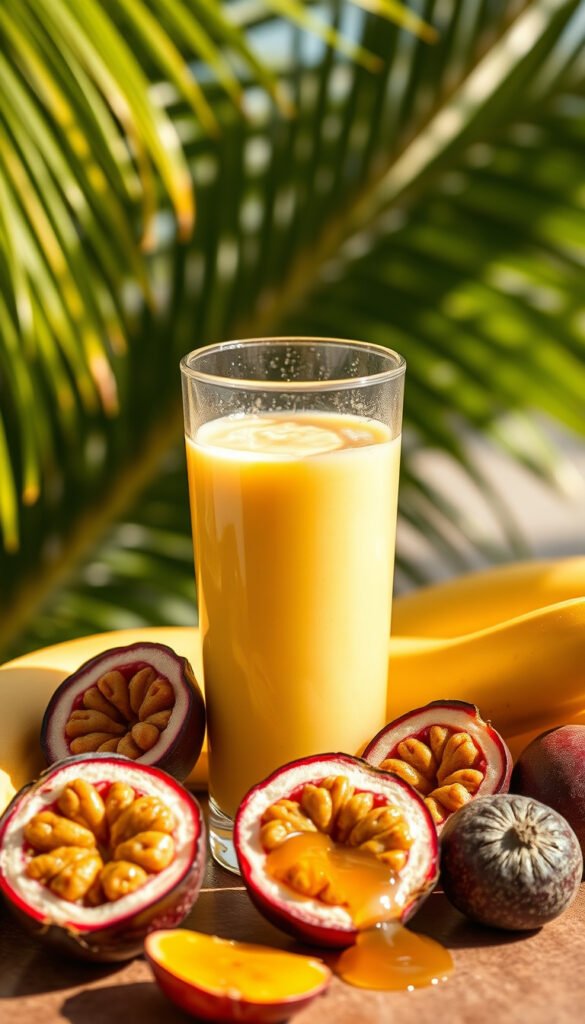 Banana Passion Fruit Smoothie