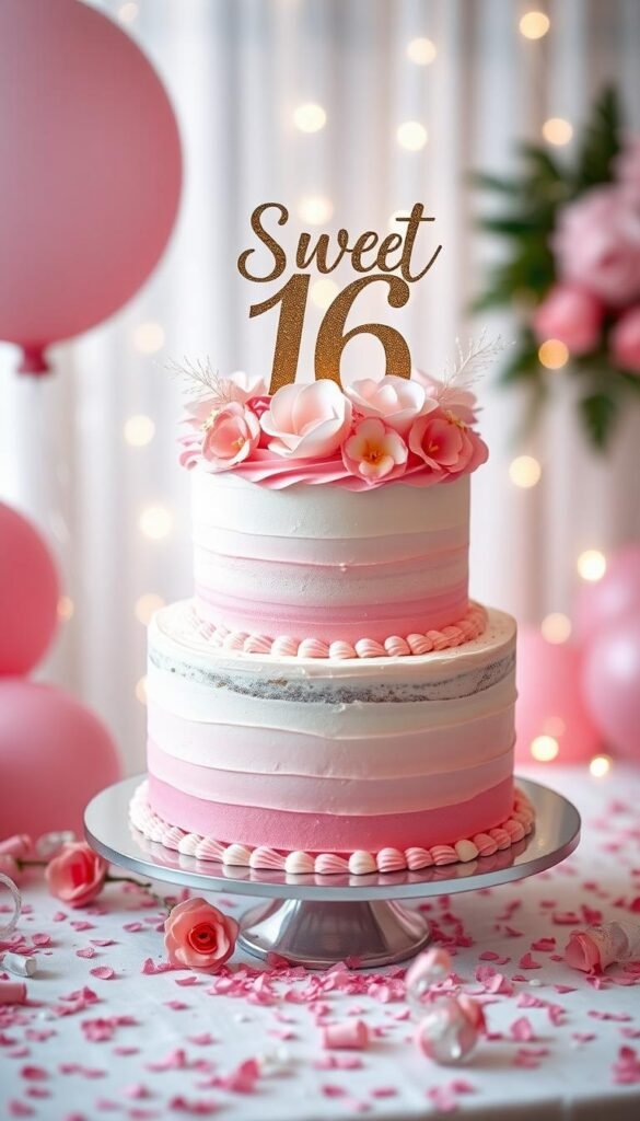 Best 16th Birthday Cake Ideas for Girls
