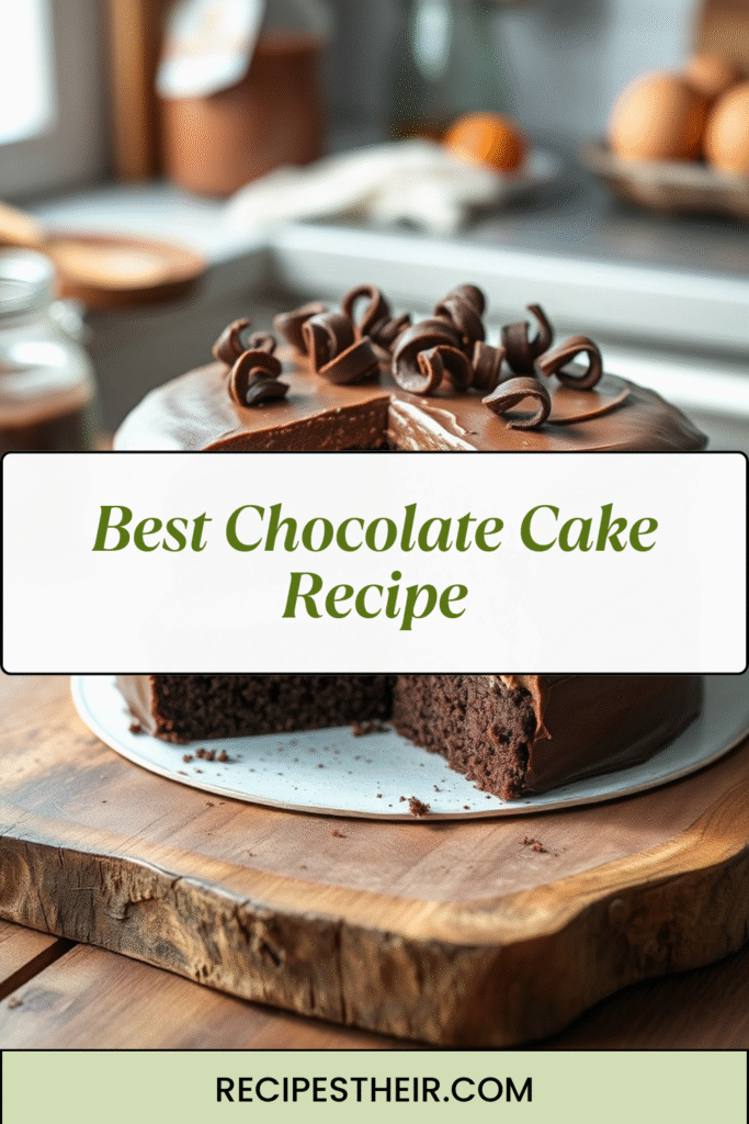 Best Chocolate Cake Recipe
