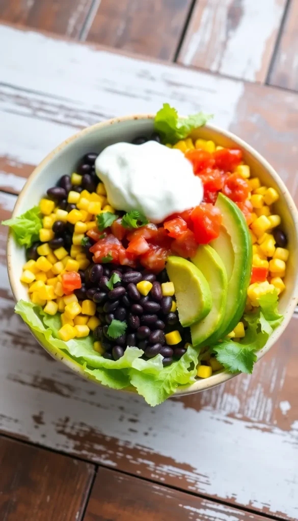 Black Bean Taco Salad