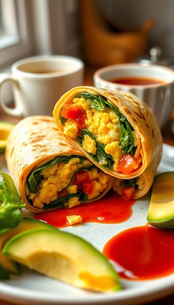 Breakfast Burrito Wrap