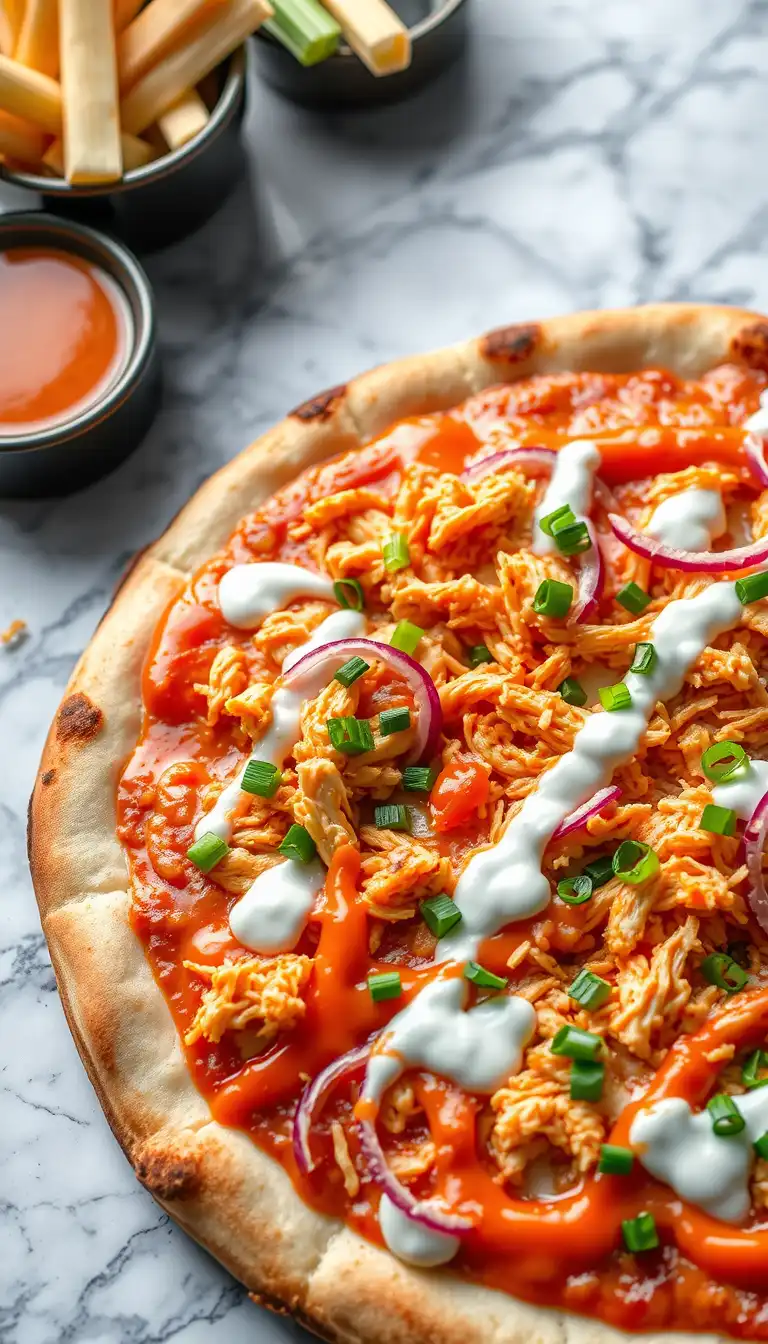 Buffalo Chicken Pizza