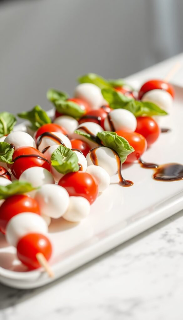 Caprese Skewers – A Fresh and Fancy Bite