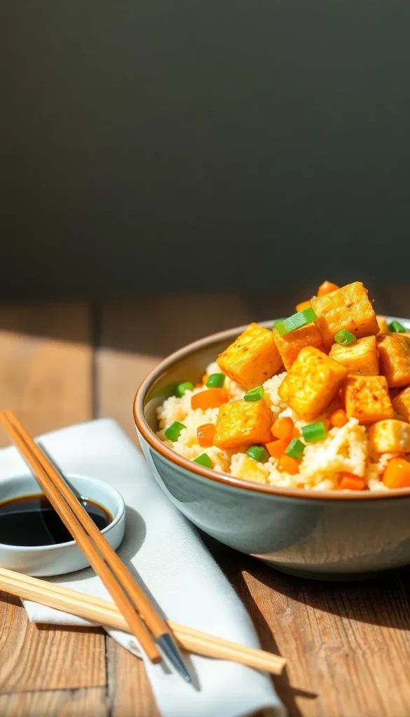 Cauliflower Fried Rice with Tofu