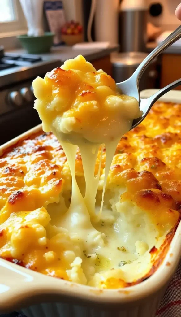 Cheesy Cauliflower Casserole