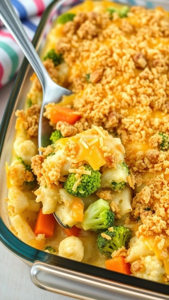 Cheesy Vegetable Casserole
