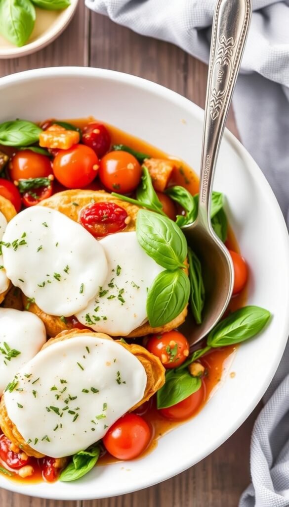 Chicken Caprese Skillet