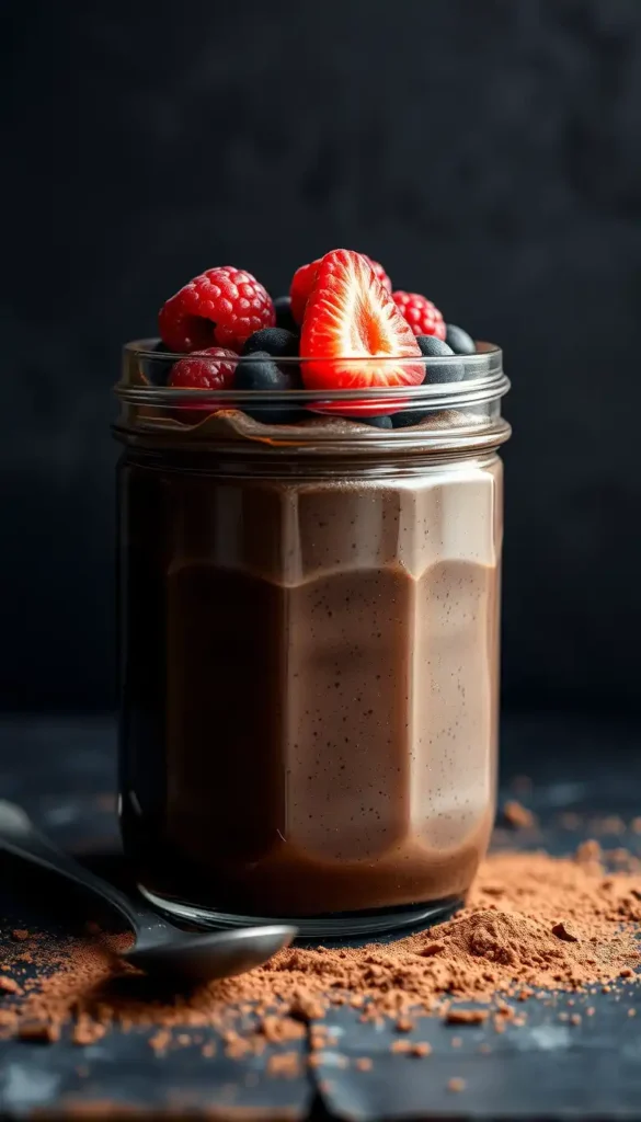 Chocolate Chia Pudding (No Added Sugar)