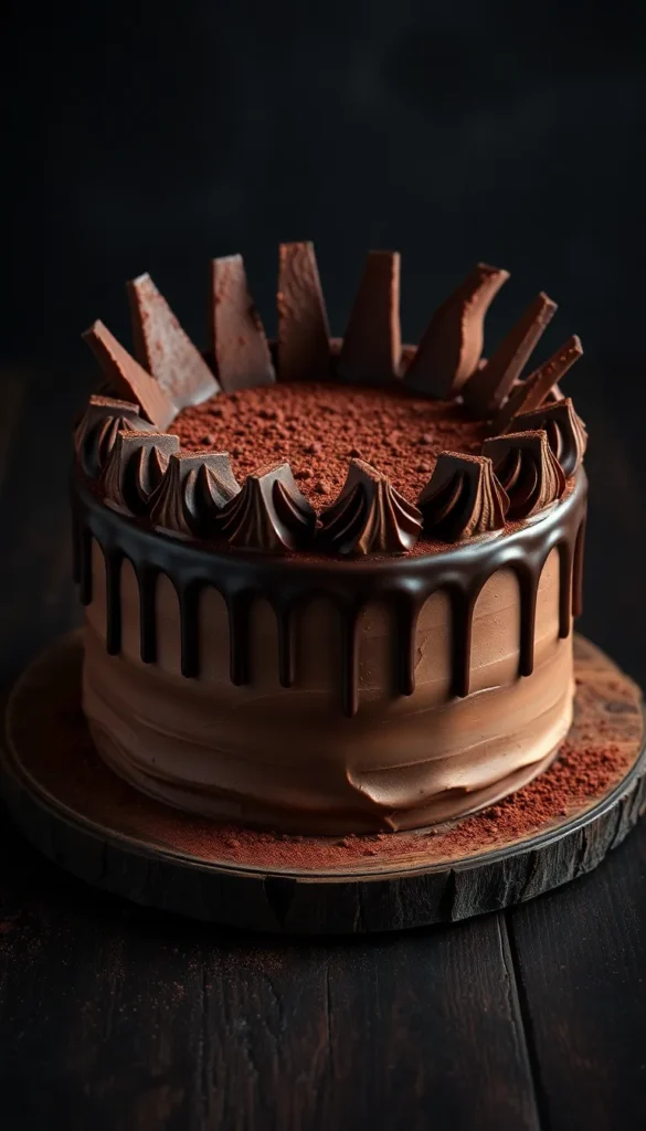 Chocolate Shard Cake