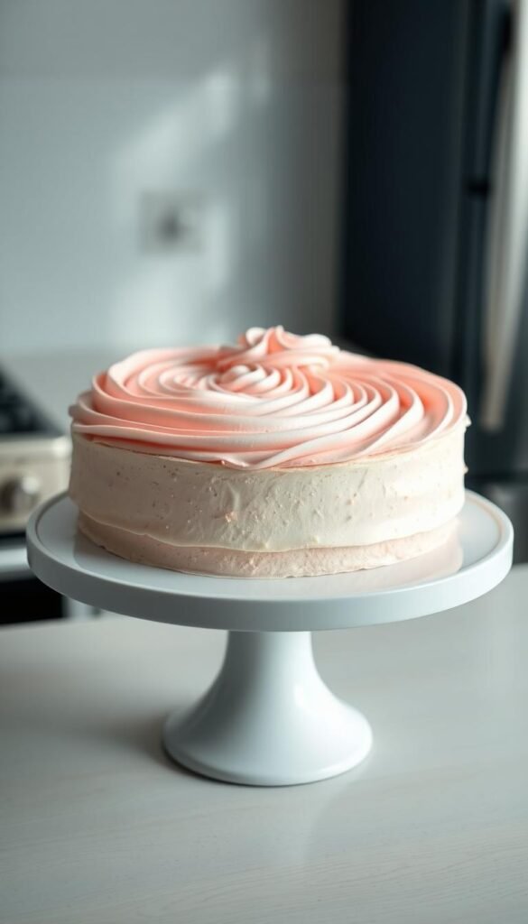 Classic Buttercream Swirl Cake