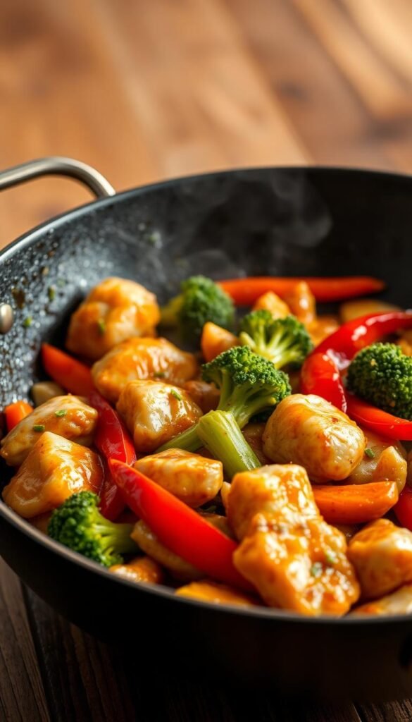 Classic Garlic-Ginger Chicken Stir Fry