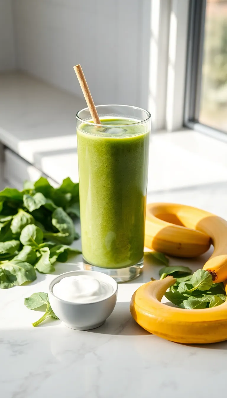 Classic Green Spinach Smoothie