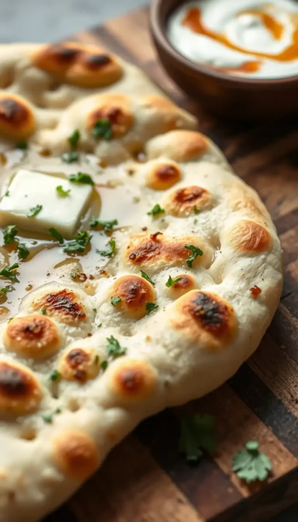Classic Homemade Naan Bread