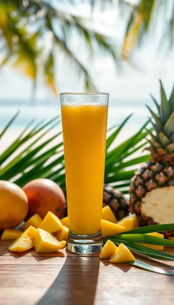 Classic Mango Pineapple Smoothie
