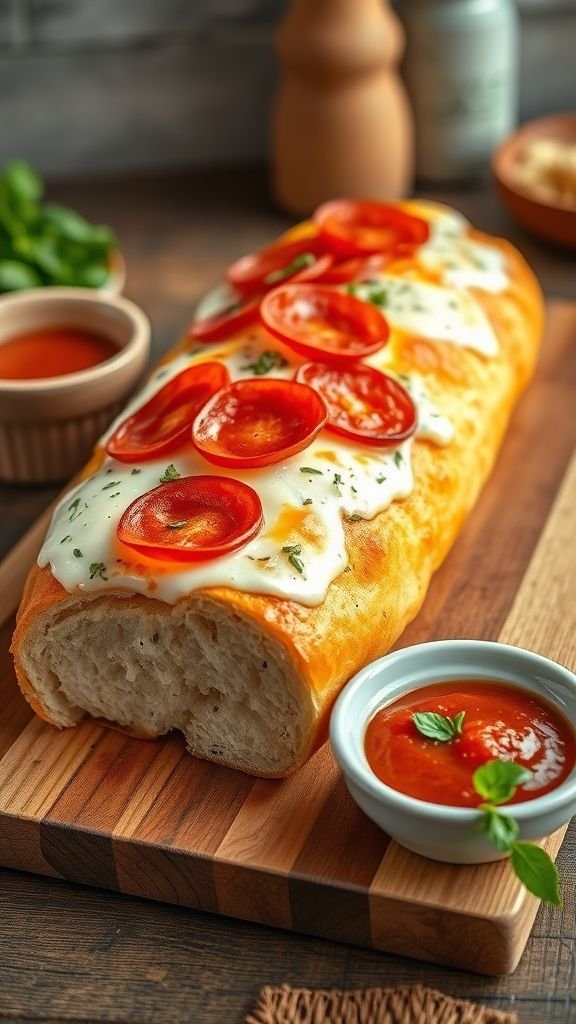 Classic Pepperoni French Bread Pizza
