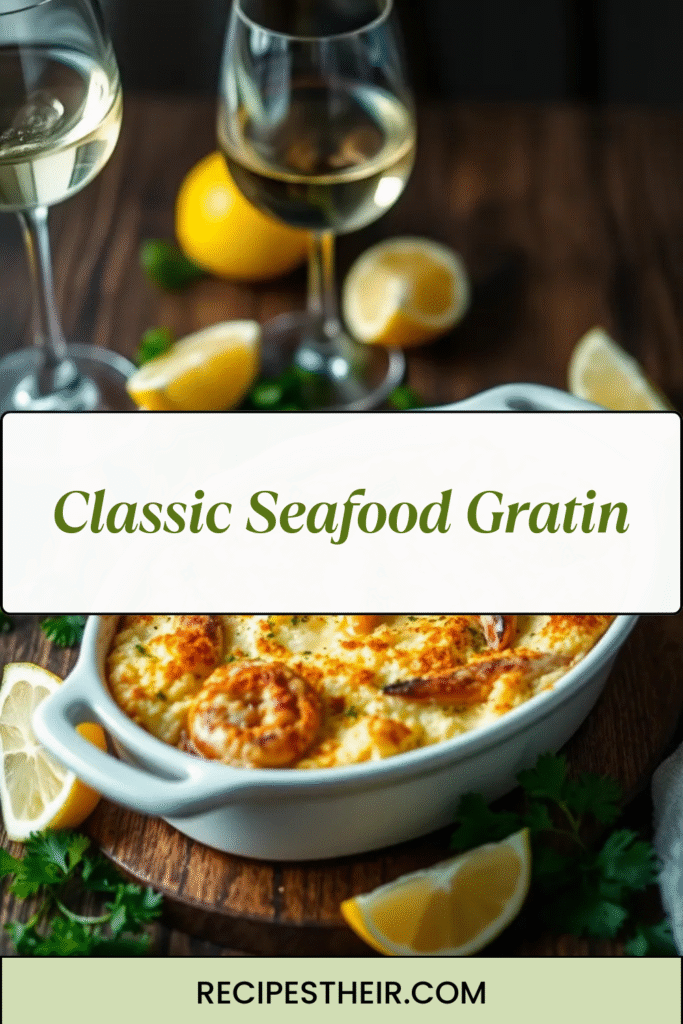 Classic Seafood Gratin