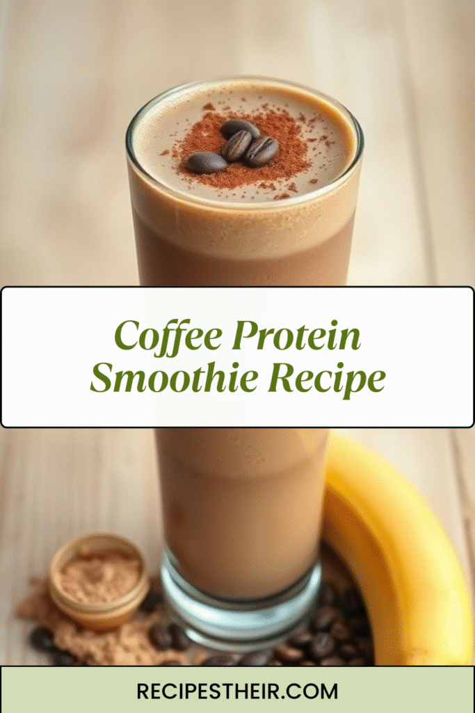Coffee Protein Smoothie Recipe