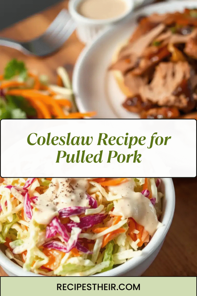 Coleslaw Recipe for Pulled Pork