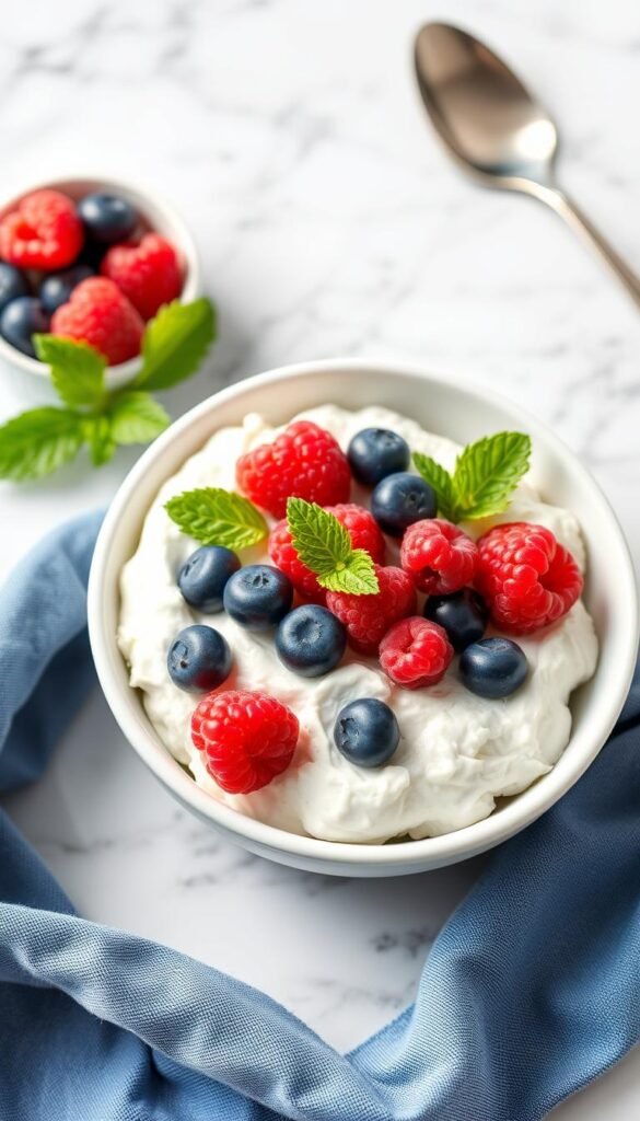 Cottage Cheese with Berries