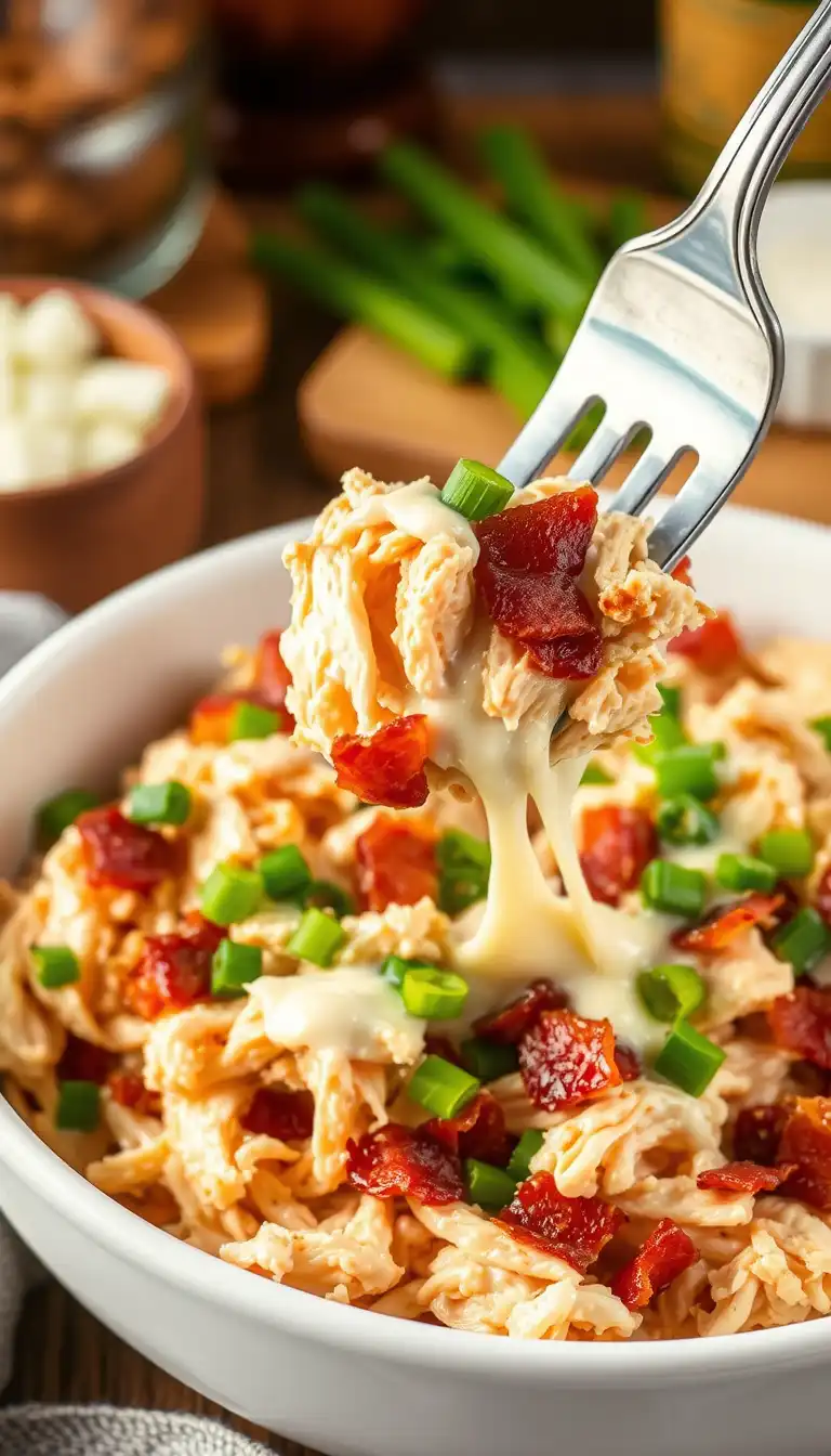 Crack Chicken (Cream Cheese Chicken Bacon Ranch)