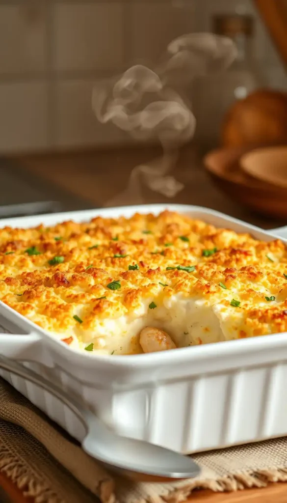 Cream Cheese Chicken Casserole