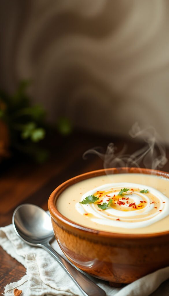 Creamy Coconut Cauliflower Soup