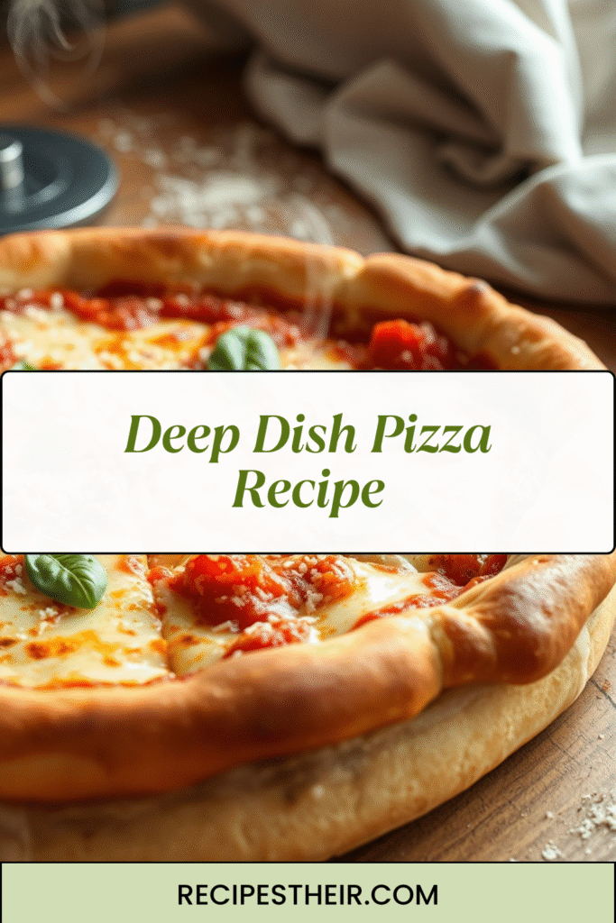 Deep Dish Pizza Recipe