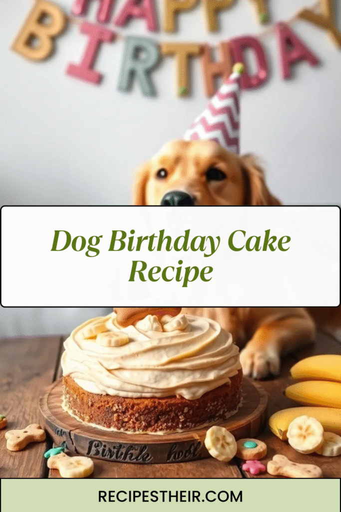 Dog Birthday Cake Recipe