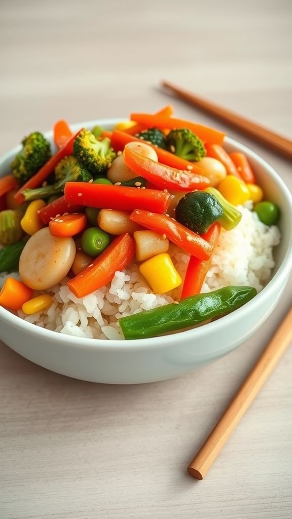 Easy Frozen Vegetable Stir-Fry