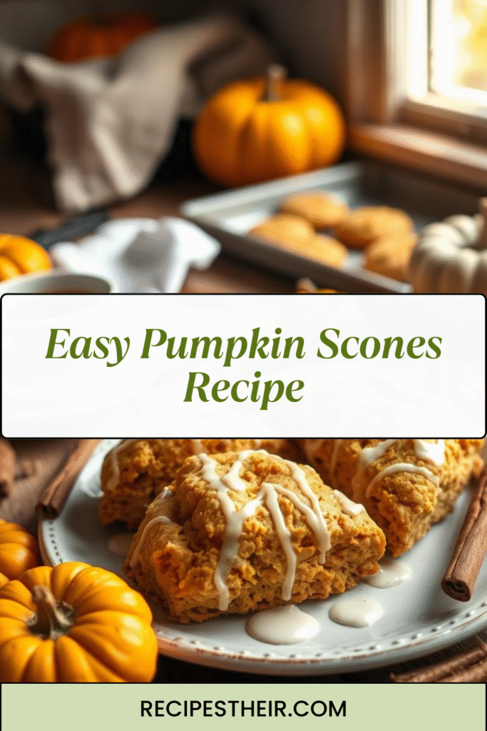 Easy Pumpkin Scones Recipe