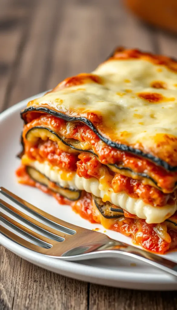 Eggplant Lasagna (Low-Carb Version)