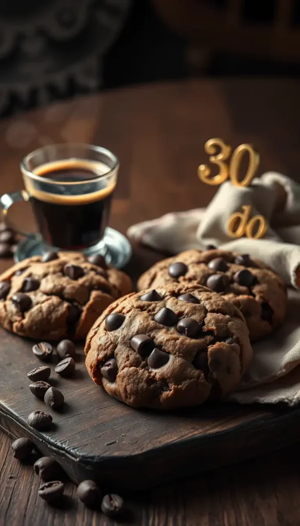 Espresso Chocolate Chip Cookies for Coffee Lovers