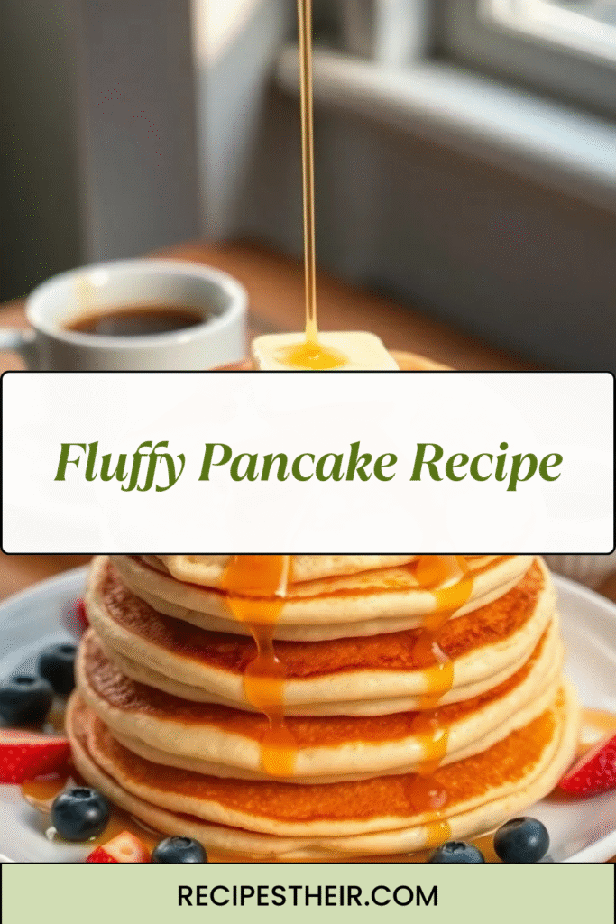 Fluffy Pancake Recipe