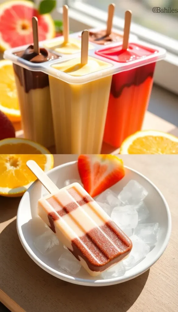Frozen Pudding Pops
