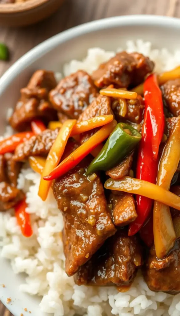 Ginger Beef Stir Fry