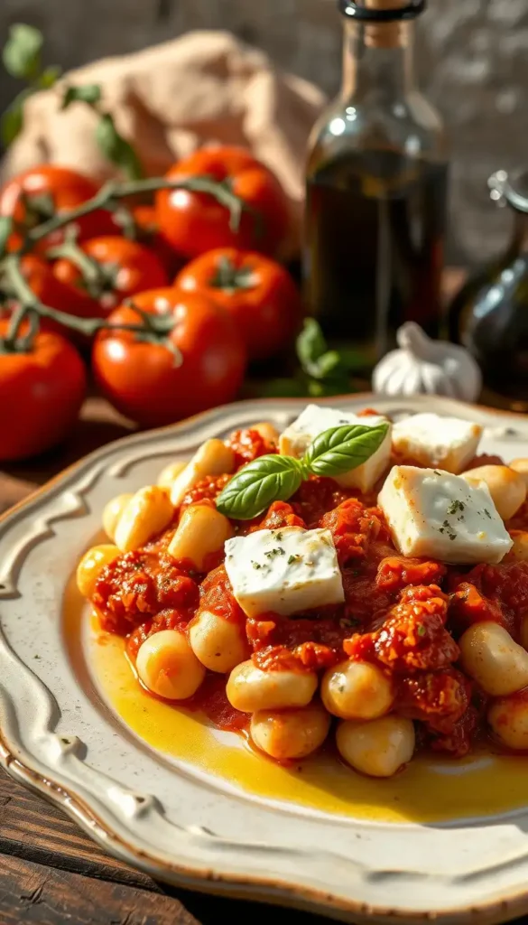 Gnocchi alla Sorrentina (Tomato, Basil, and Mozzarella)