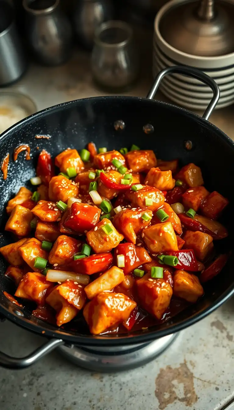 Gochujang (Korean Chili) Chicken Stir Fry