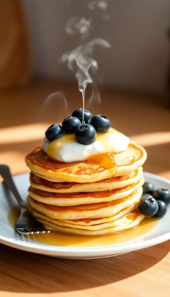 Greek Yogurt Pancakes