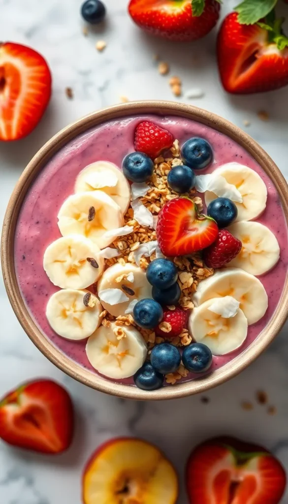 Greek Yogurt Smoothie Bowl